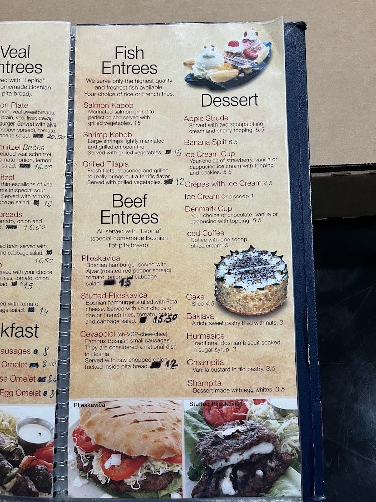 Rasmus Pizza Restaurant Menu image 4