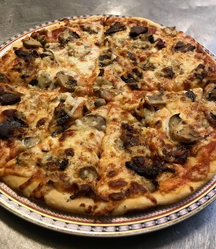 Pizza Mushrooms - Sampinjon Piza